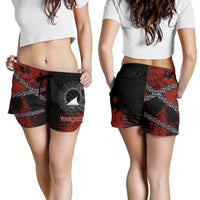 Tokelau Polynesian Personalised Women's Shorts - Polynesian Chain Style - Polynesian Pride