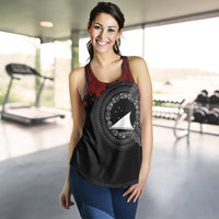 Tokelau Polynesian Women's Racerback Tank - Polynesian Chain Style - Polynesian Pride