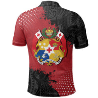 Tonga Polynesian Tattoo Polo Shirt - Polynesian Pride