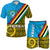 Vanuatu Torba Province Day Combo Polo Shirt and Men Short Torba Flag Color Style LT9 Yellow - Polynesian Pride