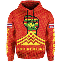 Polynesian Kakau Ete Protect Mauna Kea Strong Kanaka Maoli Flag Hawaii Hoodie - Polynesian Pride