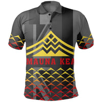 Hawaiian Mauna Kea Polo Shirt Triangle Style - Polynesian Pride