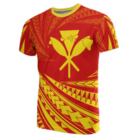 Kanaka Mauna Kea Polynesian T shirt Tornado Style - Polynesian Pride