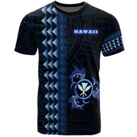 Hawaiian Polynesian Kanaka And Shark T Shirt Light Style AH - Polynesian Pride