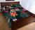 Hawaii Quilt Bed Set Tribal Elements And Hibiscus Version LT9 - Polynesian Pride