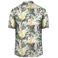 Tropical Jungle Parrots And Flamingos Hawaiian Shirt - Polynesian Pride