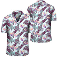 Tropical Monstera Leaf Hawaiian Shirt Unisex Black - Polynesian Pride