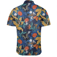 Hawaiian Shirt - Tropical Buttterfly And Flower Shirt - Polynesian Pride