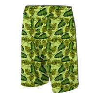 Tropical Green Board Shorts - Polynesian Pride