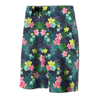 Tropical Hibiscus Board Shorts - Polynesian Pride