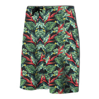 Tropical Monstera Leaf Green MixBoard Shorts - Polynesian Pride