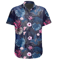 Hawaiian Shirt - Tropical Palm Tree And Flower Shirt - Polynesian Pride