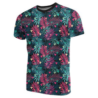 Hawaii Tropical Pattern T Shirt - Polynesian Pride