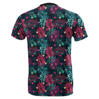 Hawaii Tropical Pattern T Shirt - Polynesian Pride