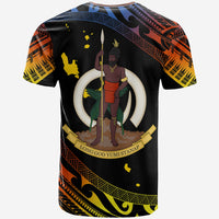 Vanuatu T Shirt Proud To Be A Ni Van Polynesian Patterns Tafea Province LT7 - Polynesian Pride