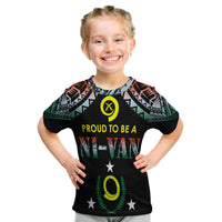 Vanuatu Proud To Be A Ni-Van - Polynesian Pattern T Shirt KID - Penama Province LT7 - Polynesian Pride