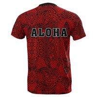 Honu Polynesian Red Hawaii Turtle T Shirt - Polynesian Pride