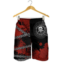 Tuvalu Polynesian Men's Shorts - Polynesian Chain Style - Polynesian Pride