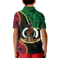 Vanuatu Polo Shirt Basic Coat Of Arms LT9 - Polynesian Pride