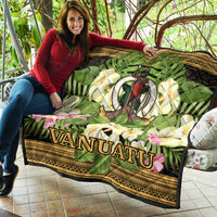 Vanuatu Premium Quilt - Polynesian Gold Patterns Collection - Polynesian Pride