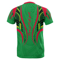 Vanuatu T Shirt Vanuatuan Coat of Arms Polynesian Stylized - Polynesian Pride