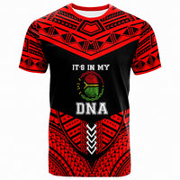 Vanuatu T Shirt Its in my DNA Cool Style Red Color Unisex Red - Polynesian Pride
