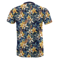 Hawaii Vintage Floral T Shirt - Polynesian Pride