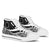 Cook Islands High Top Shoes White - Polynesian Tentacle Tribal Pattern Unisex White - Polynesian Pride