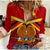(Custom Personalised) Papua New Guinea Women Casual Shirt the One and Only LT13 Female Red - Polynesian Pride