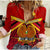 Papua New Guinea Women Casual Shirt the One and Only LT13 Female Red - Polynesian Pride
