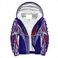 Hawaii - Waianae High Sherpa Hoodie AH Blue - Polynesian Pride