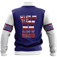 (Personalized) Hawaii Baseball Jacket - Waianae High Custom Your Class Baseball Jacket - AH - Polynesian Pride