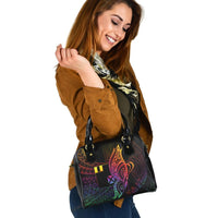 Wallis and Futuna Shoulder Handbag - Butterfly Polynesian Style - Polynesian Pride