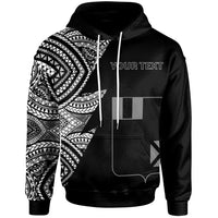 Wallis and Futuna Custom Personalized Hoodie Flash Style White Unisex White - Polynesian Pride