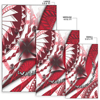 Wallis et Futuna Area Rug Artsy Style - White LT9 - Polynesian Pride