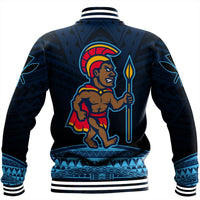 Hawaiian - Polynesian Kanaka Warrior Baseball Jacket - Strong Style - AH - Polynesian Pride