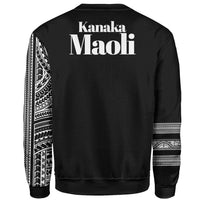 Hawaii Sweatshirt - Kanaka Maoli Simple Style - Polynesian Pride