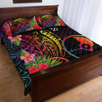 Yap State Quilt Bed Set - Tropical Hippie Style - Polynesian Pride