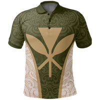 Custom Hawaii Kanaka Map Polo Shirt Special Edition James Style Yellow - Polynesian Pride