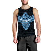 (Custom Personalised) Tavarua Fiji Tapa Tribal Men Tank Top - LT12 - Polynesian Pride