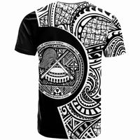 American Samoa T Shirt American Samoan Go Fishing Black Color - Polynesian Pride