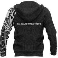 ANZAC Zip Hoodie, New Zealand Lest We Forget Maori Tattoo Zip up Hoodie - Polynesian Pride