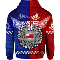 Custom Kolisi Tonga College Atele and Tupou College Toloa Hoodie Together Original LT8 - Polynesian Pride