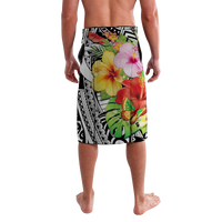 Custom Hawaii Hibiscus Kanaka Polynesia Lavalava LT2 - Polynesian Pride
