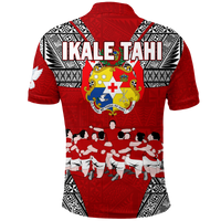 Tonga Rugby Ikale Tahi Sipi Tau Polo Shirt LT2 - Polynesian Pride