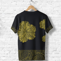 Polynesian T Shirt Hibiscus Polynesian Tattoo - Polynesian Pride