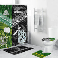 New Zealand And Cook Islands Bathroom Set Together - Black LT8 Black - Polynesian Pride