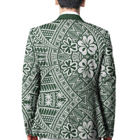 Tonga Liahona - Saineha High School Blazer Kupesi Vibes - Green LT8 - Polynesian Pride