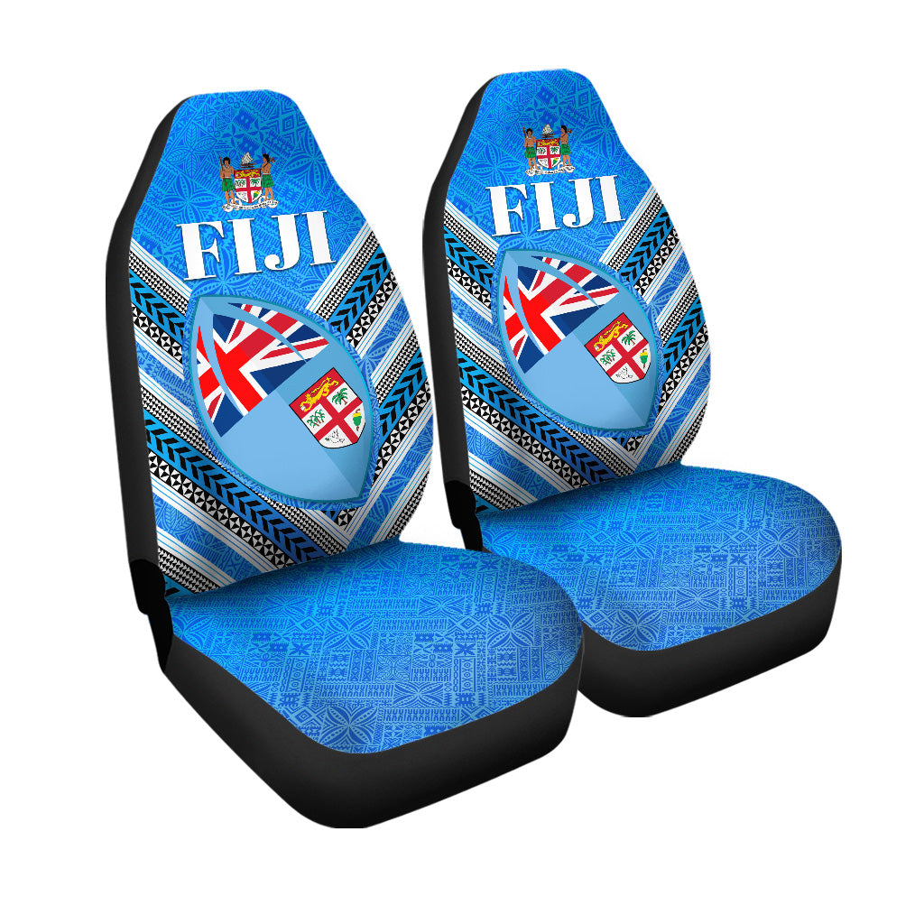 Fiji Day Car Seat Cover Creative Style LT8 One Size Blue - Polynesian Pride