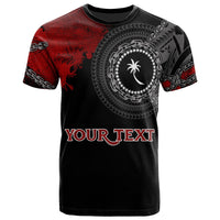 Chuuk Polynesian Custom T Shirt Polynesian Chain Style Unisex Black - Polynesian Pride